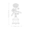 Lego Botanicals - Chrysanthemum V39 - Image 4
