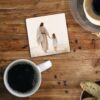 Faith Collection Coaster - Jesus Walking With Child - Image 2