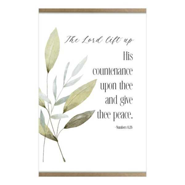 Canvas Hanging Wall Art - His Countenance 18"x12" 128 2125 0