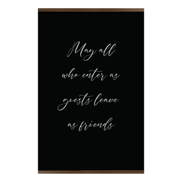 Canvas Hanging Wall Art - May All Who Enter 18"x12" 128 2270 0