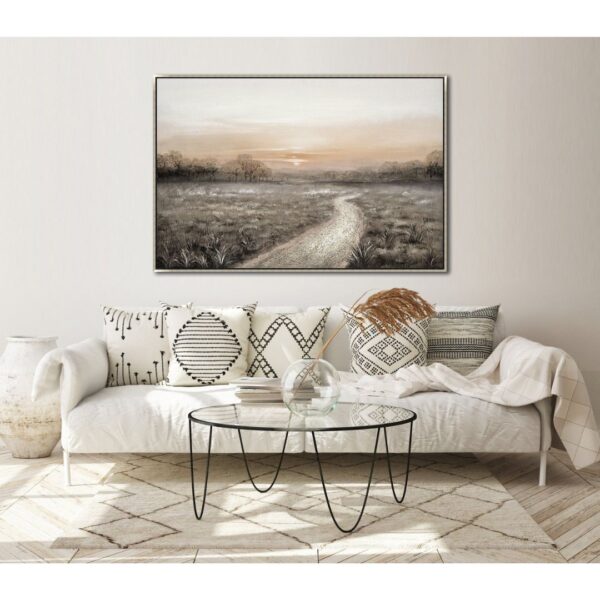 Golden Horizon Lane - Framed Canvas Art - 40"x60" 128 2310 1