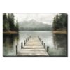 Tranquil Waters  - Canvas Art - 32"x48"
