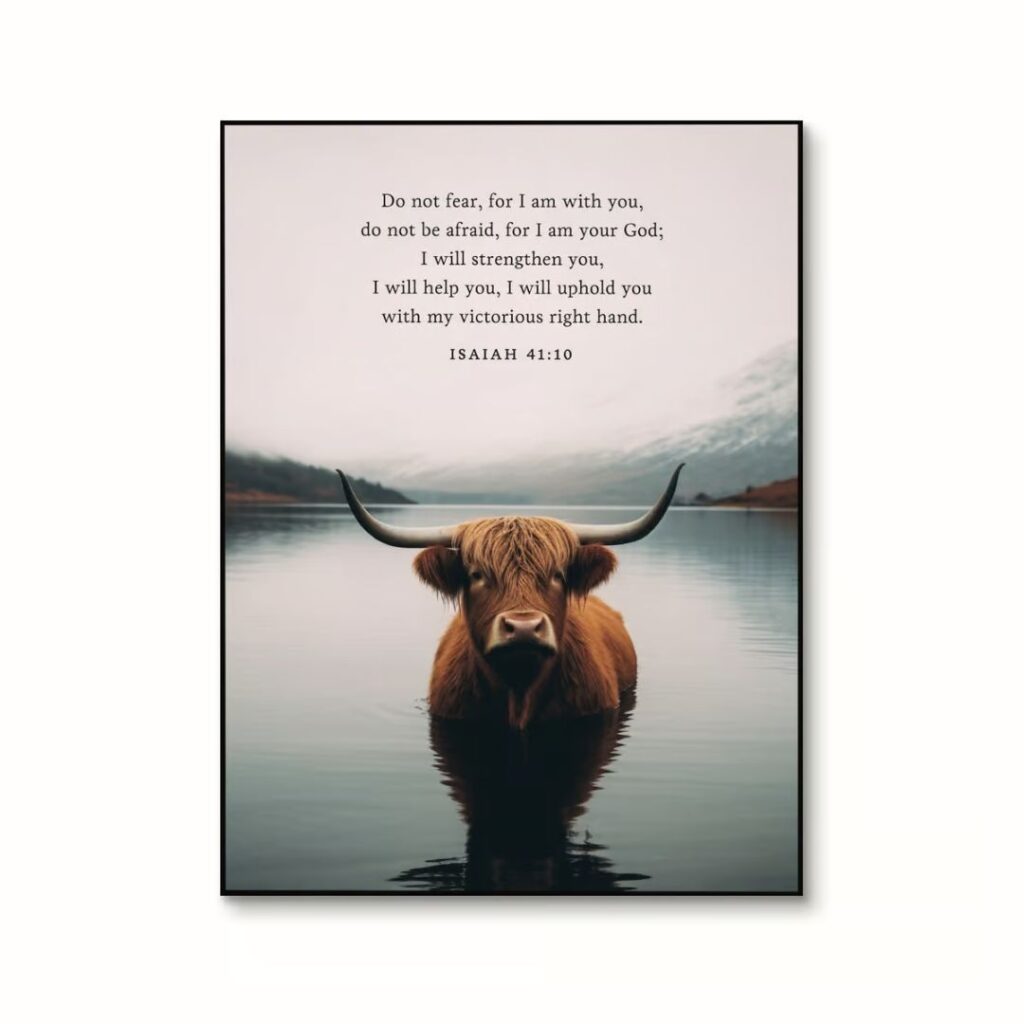 Image of Wall Plaque – Do Not Fear – 12″x16″