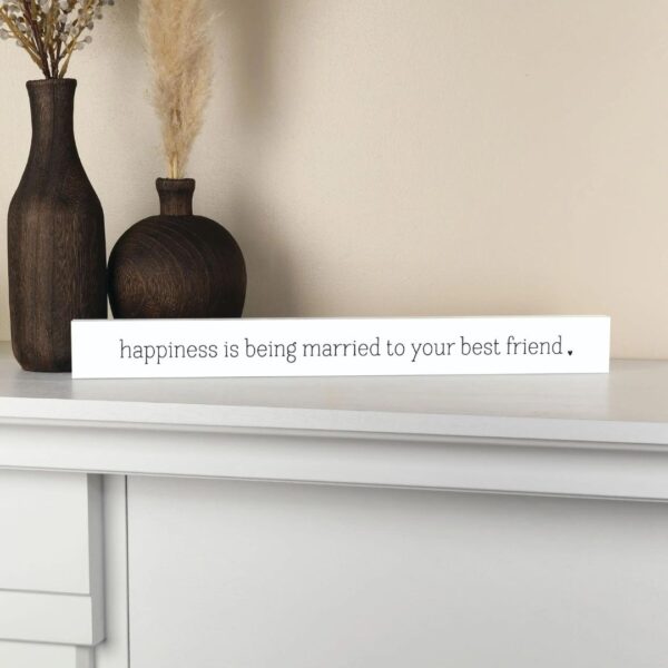 Happiness Is Being Married Stick - 2"x17" 128 2495 1