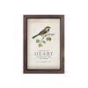 Framed Wall Art - Create In Me A Pure Heart - 5"x7"