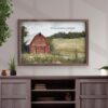 Framed Wall Art - He Who Promised - 15"x24" - Image 2