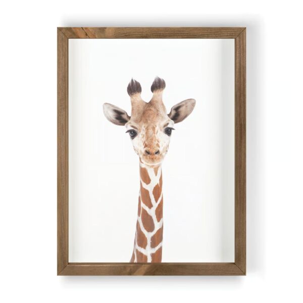 Framed Wall Art - Giraffe - 13"x17" 128 2533 0