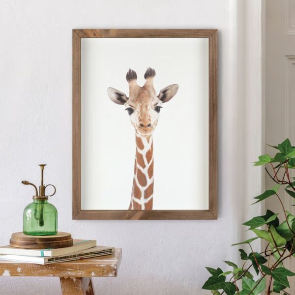 Framed Wall Art - Giraffe - 13"x17" 128 2533 1