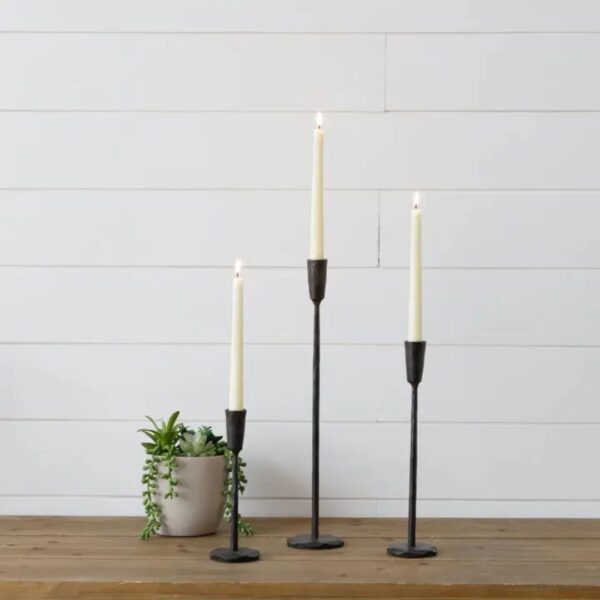 Candle Holders - Black Iron 460 1399 0