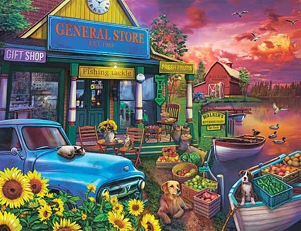 500 Pc Puzzle - Riverside Market
