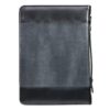 Bible Cover Classic Black/Gray Be Strong Josh. 1:9 - Image 2
