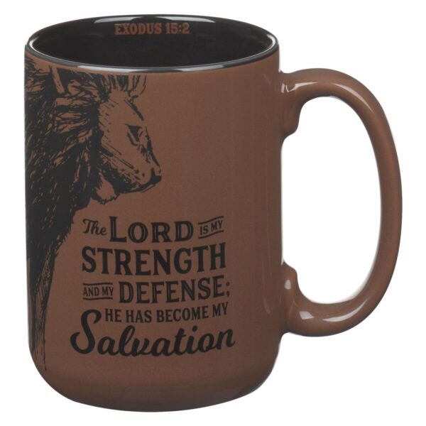 Mug Brown The Lord is my Strength Ex. 15:2 125 1600 0