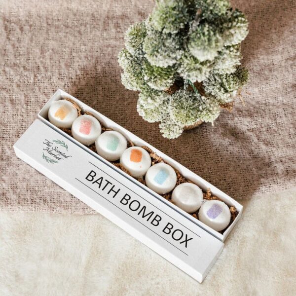 Winter Bath Bomb Box - 7 Pack 125 1672 0