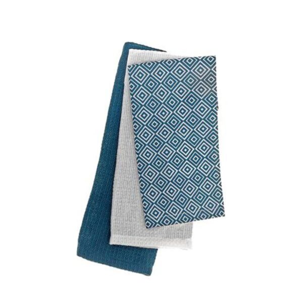 3 Pk Dish Cloth Set - Geometric 328 1037 0