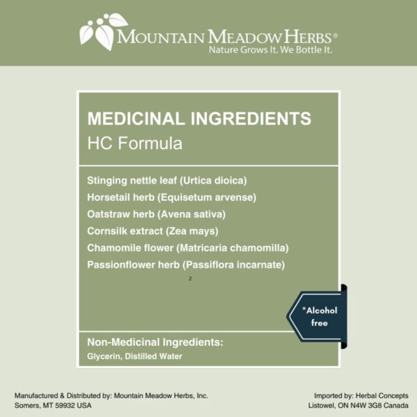 HC Formula (Herbal Calcium) 2 oz 440 1002 3