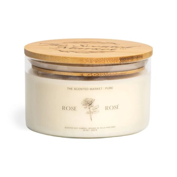 Pure - Soy Wax Candle - Rose 14 oz 456 0269 0