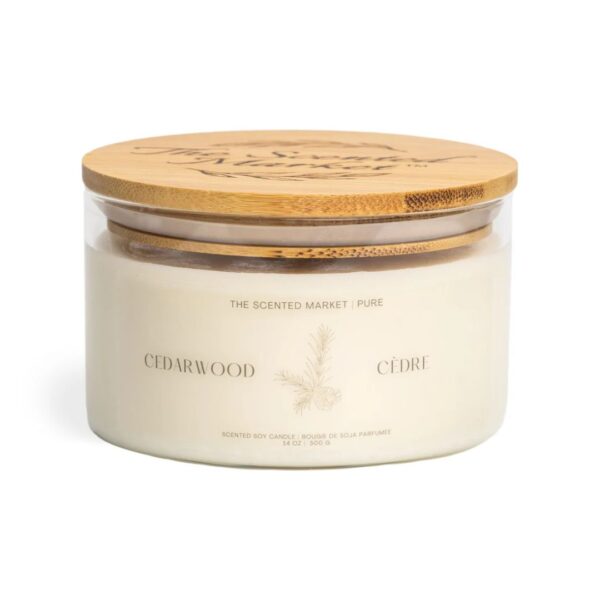 Pure - Soy Wax Candle - Cedarwood 14 oz 456 0270 0