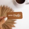 Coffee + Kingdom Work Sticker - Image 2