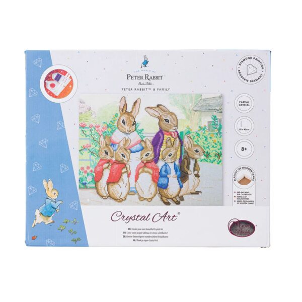 CA Mounted Kit (Lg): Peter Rabbit and Family 640 0092 1