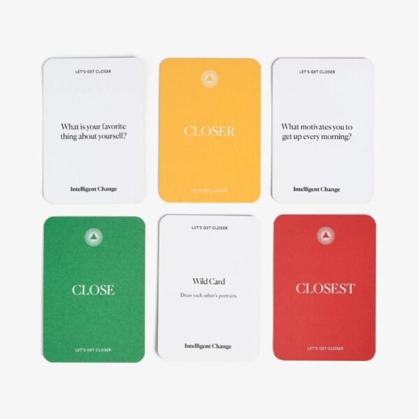 Get Closer Question Card Game - Bonding Conversation Starter 650 0476 2