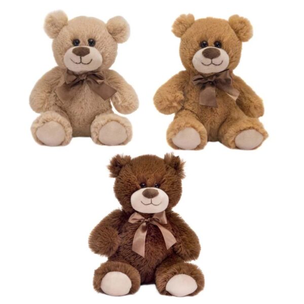 Assorted Sitting Bears - Brown, Tan, Beige 6.5" 665 0208 0