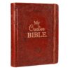 KJV Brown Faux Leather Hardcover My Creative Bible - Image 5