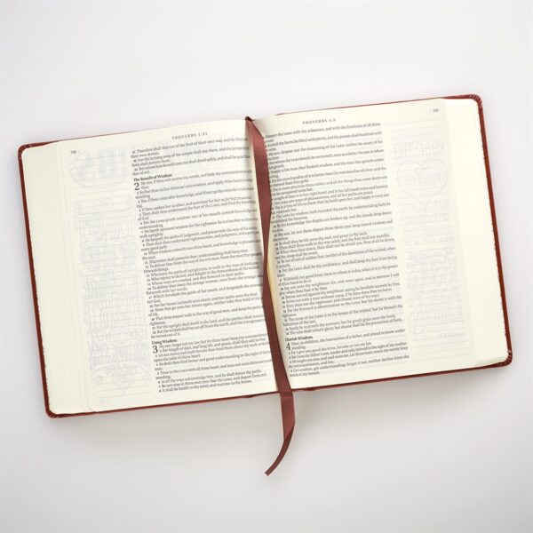 KJV Brown Faux Leather Hardcover My Creative Bible 100 0028 7