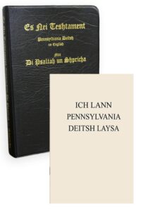 Image of Bible NT & Psalms Pennsylvania Dutch
