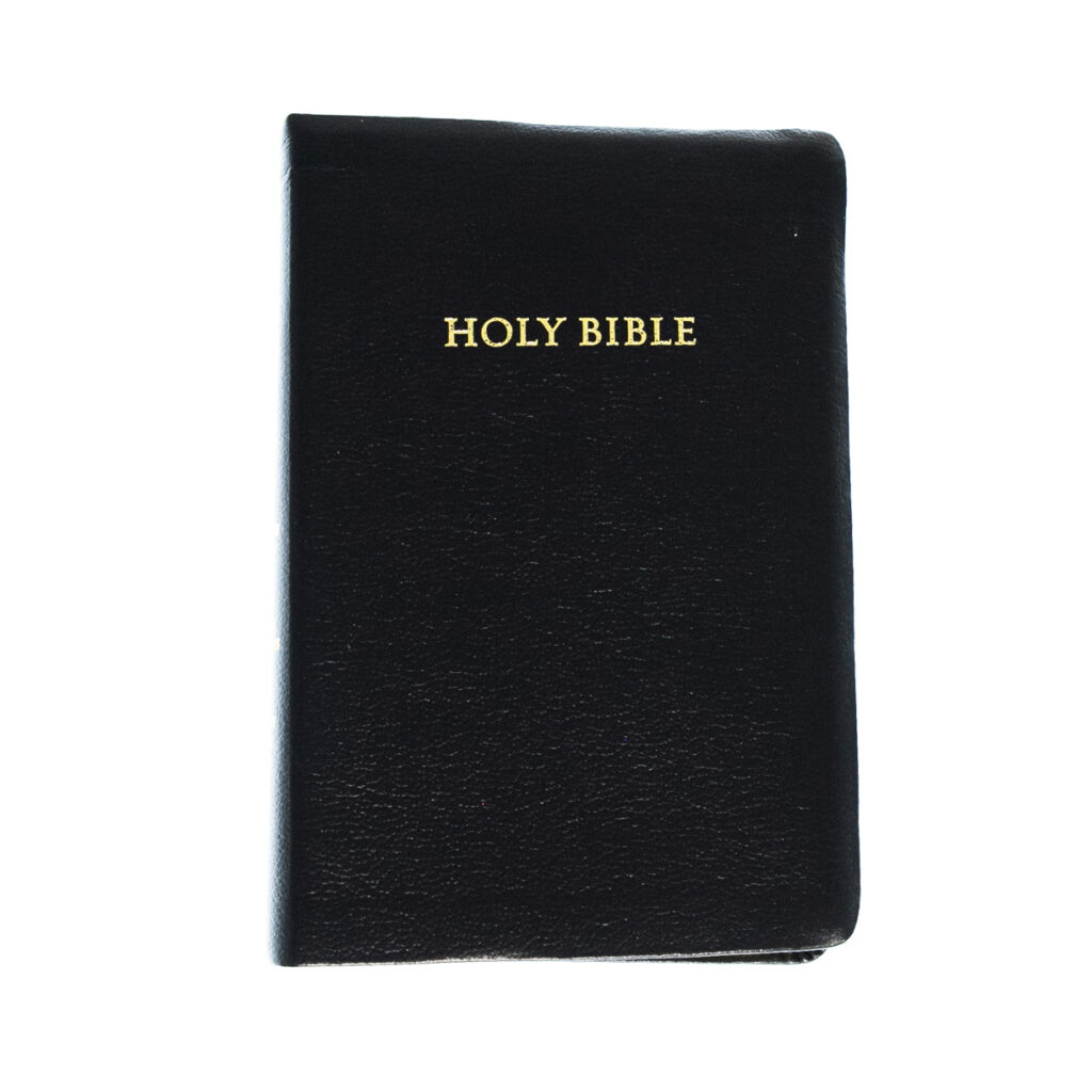 Image of KJV Heritage Black Reference Bible -Genuine Leather