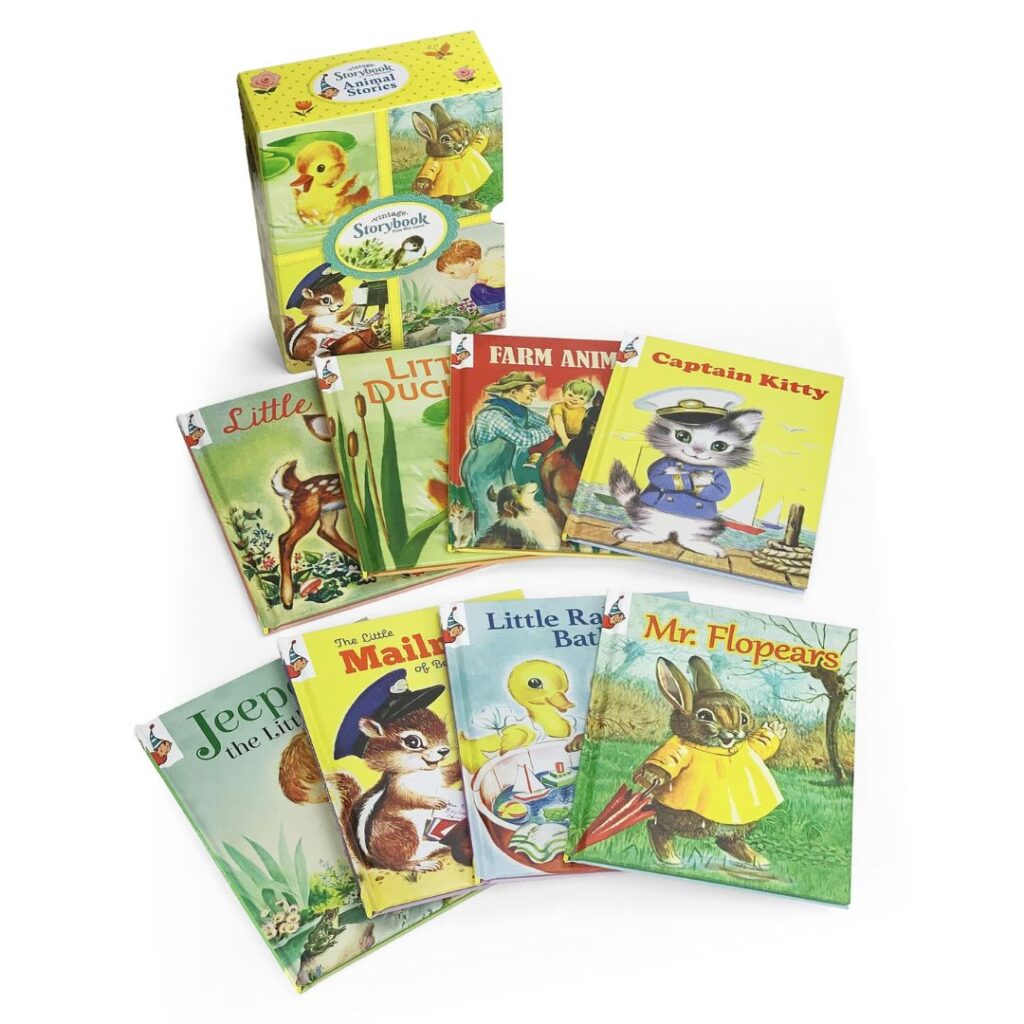 Image of Animal Stories – Vintage Storybook Set