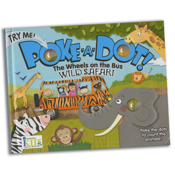 Poke-a-Dot Wheels on the Bus Wild Safari Board Book 102 5908 0