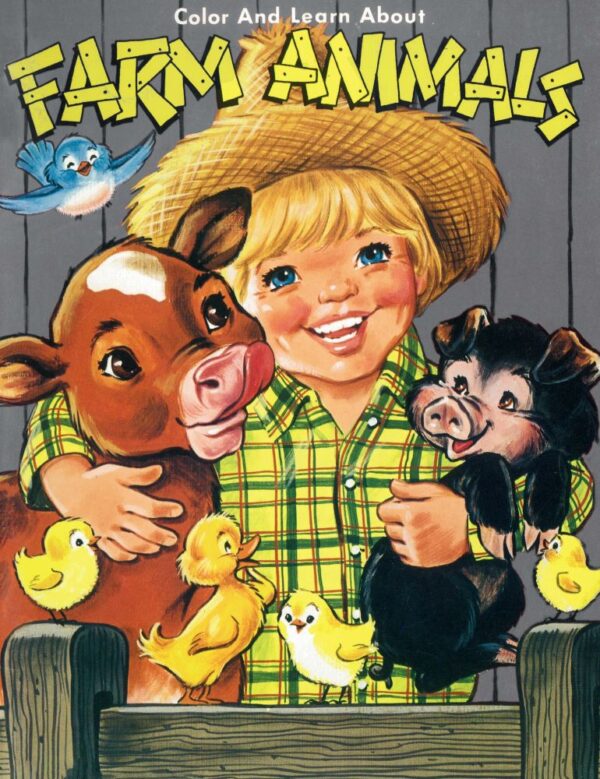 Colouring Book: Farm Animals 110 0100 0