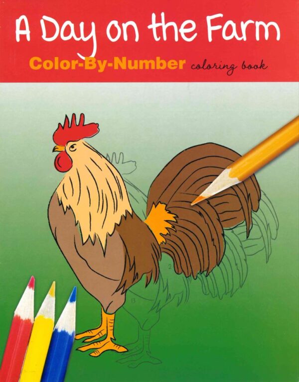 Color By Number: A Day On the Farm 110 0125 0