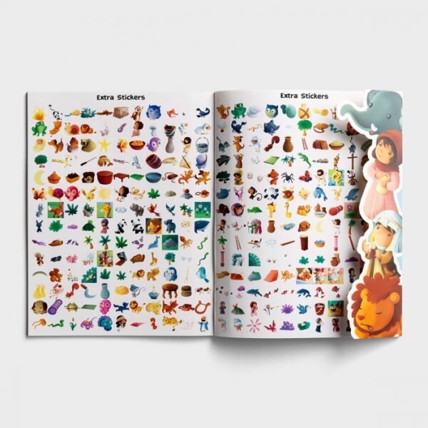 The 1000 Stickers Bible Storybook 110 0127 3