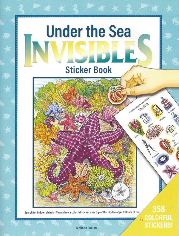 Under the Sea Invisibles Sticker Book 110 1433 0