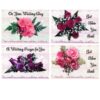 Cards Wedding Rose Bouquet