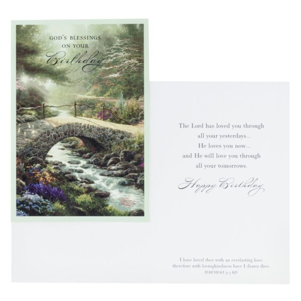 Cards Birthday Thomas Kinkade Bxd 120 1110 5