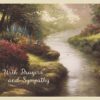 Cards Sympathy Thomas Kinkade 12/Box - Image 4