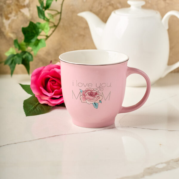 Petal Pink I Love You Mom Ceramic Mug 125 1043 2