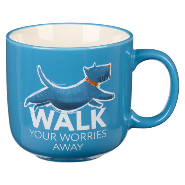 Ceramic Mug Walk Your Worries Away 125 1261 0