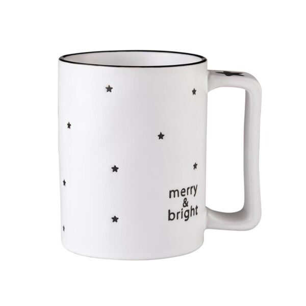 Holiday Organic Mug - Merry & Bright 16 oz 125 1681 0