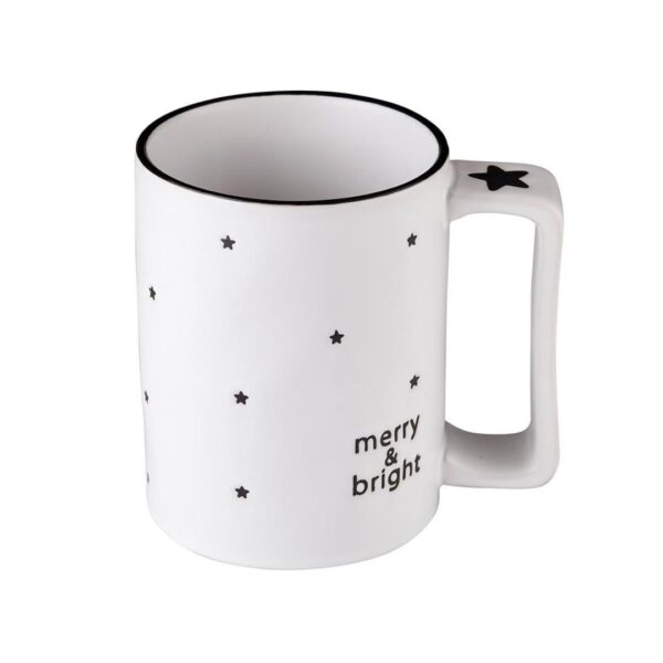 Holiday Organic Mug - Merry & Bright 16 oz 125 1681 1