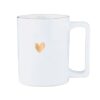 Gold Foil Organic Mug - Holiday Love