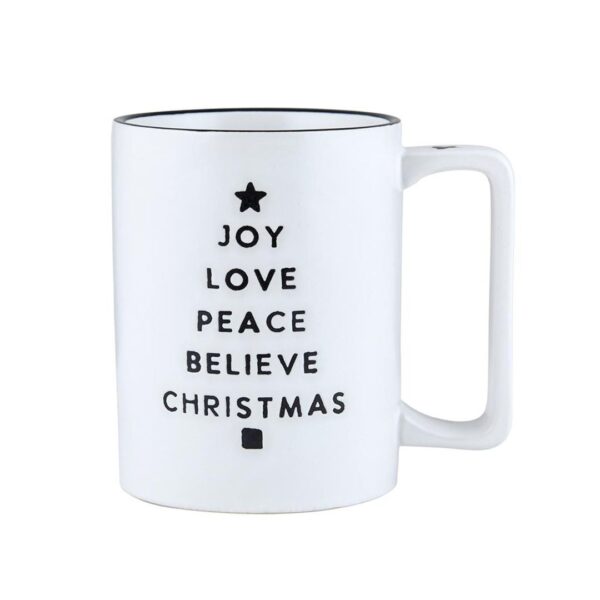 Holiday Organic Mug - Joy Love 16 oz 125 1684 0