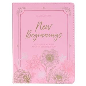 Image of Devotional New Beginnings Pink Flexcover