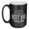 Ceramic Mug Best Dad Joshua 1:9 - Image 3