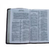 KJV, Thinline Reference Bible, Leather-Look, Burgundy, Red Letter Edition - Image 4