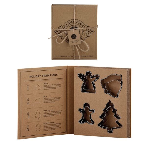 Holiday Cookie Cutter Set Book Box 356 0250 0