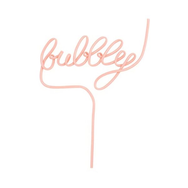 Word Straw - Bubbly 356 0252 0