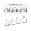 Christmas Village Cookie Cutter Set Book Box - Joy to the World
